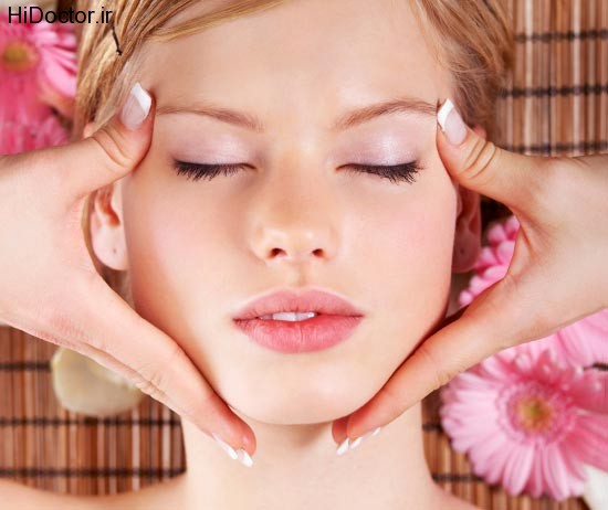 تاثیر ماساژ بر روی پوست