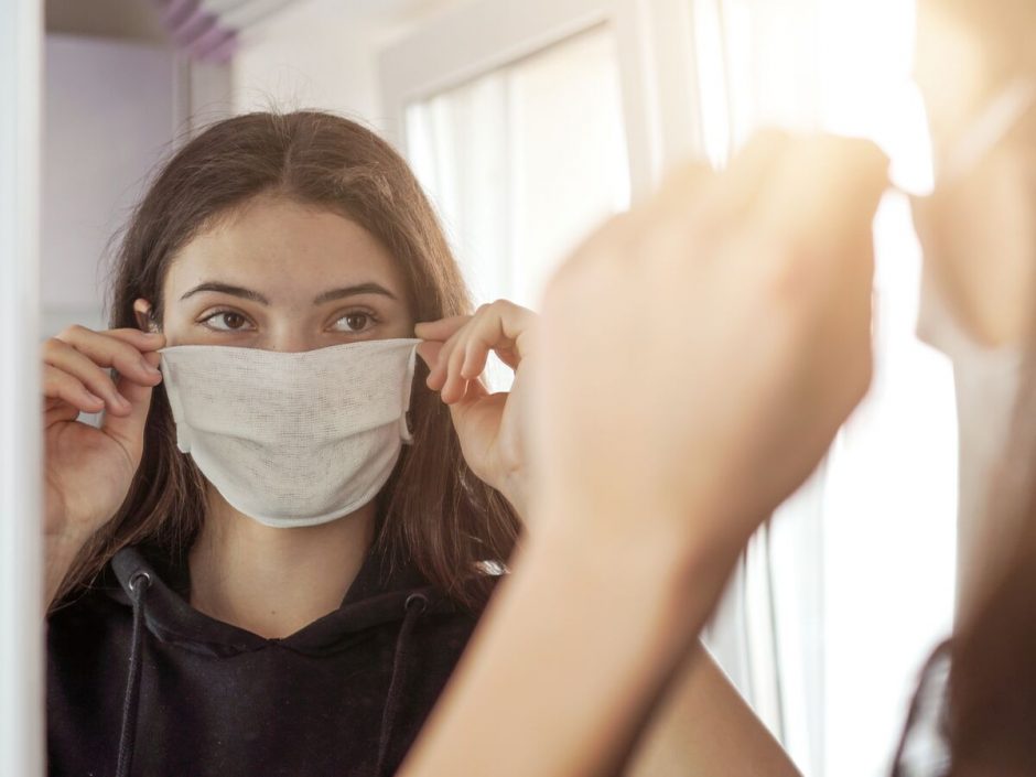 ماسکنه یا جوشی که در اثر ماسک بوجود می آید